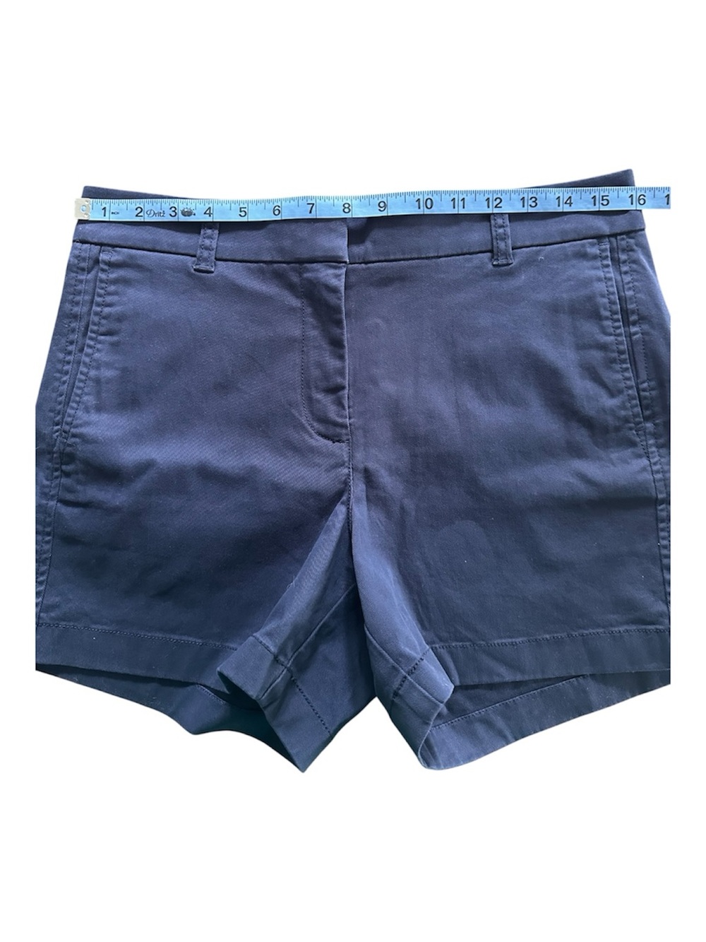 J.Crew 4" Chino Shorts – Navy Blue – Women's Size 8 - Picture 12 of 14